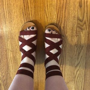 Target strappy sandals